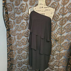 Scarlett Black One Shoulder Dress